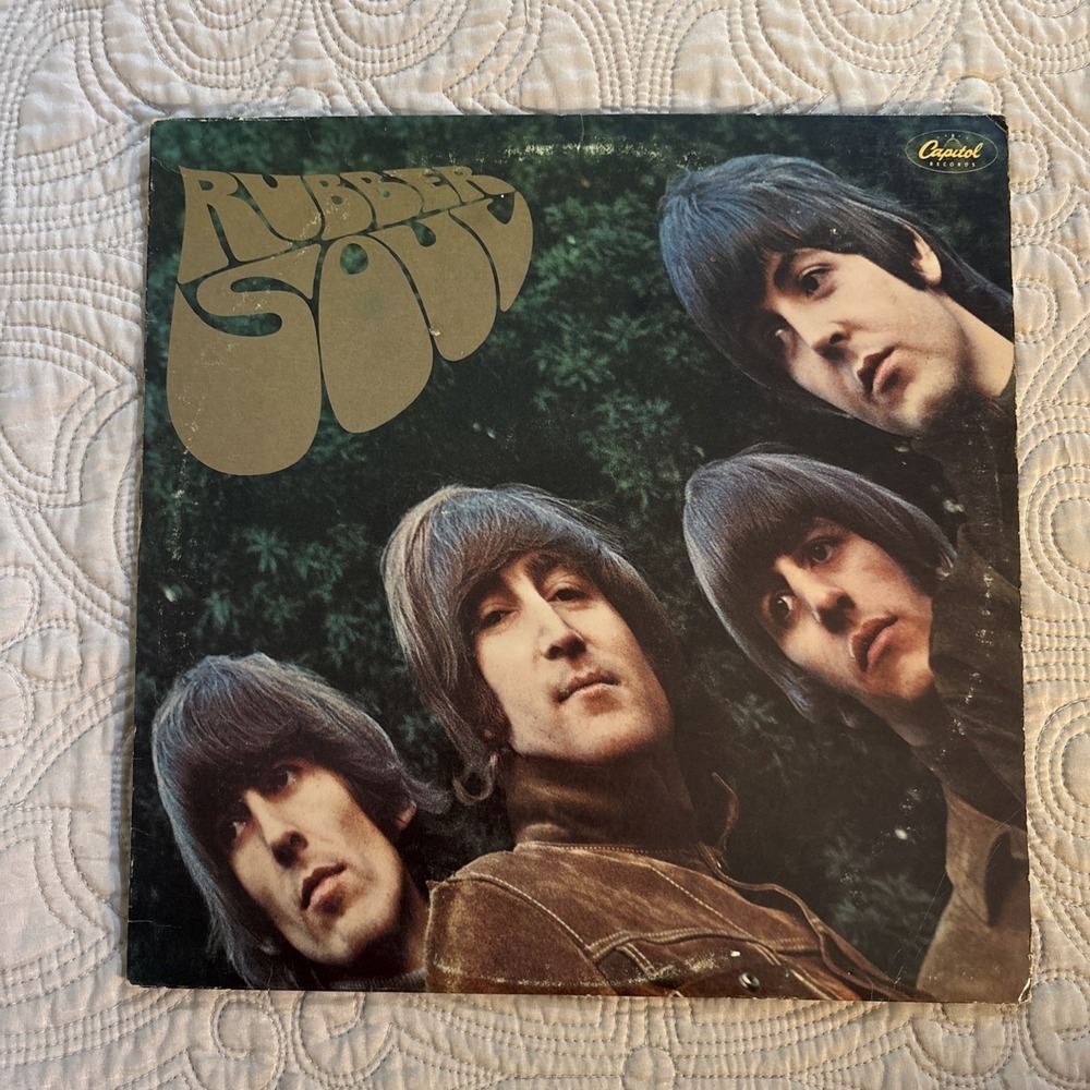 The Beatles – Rubber Soul LP 1976 Capitol SW-2442  Orange Center